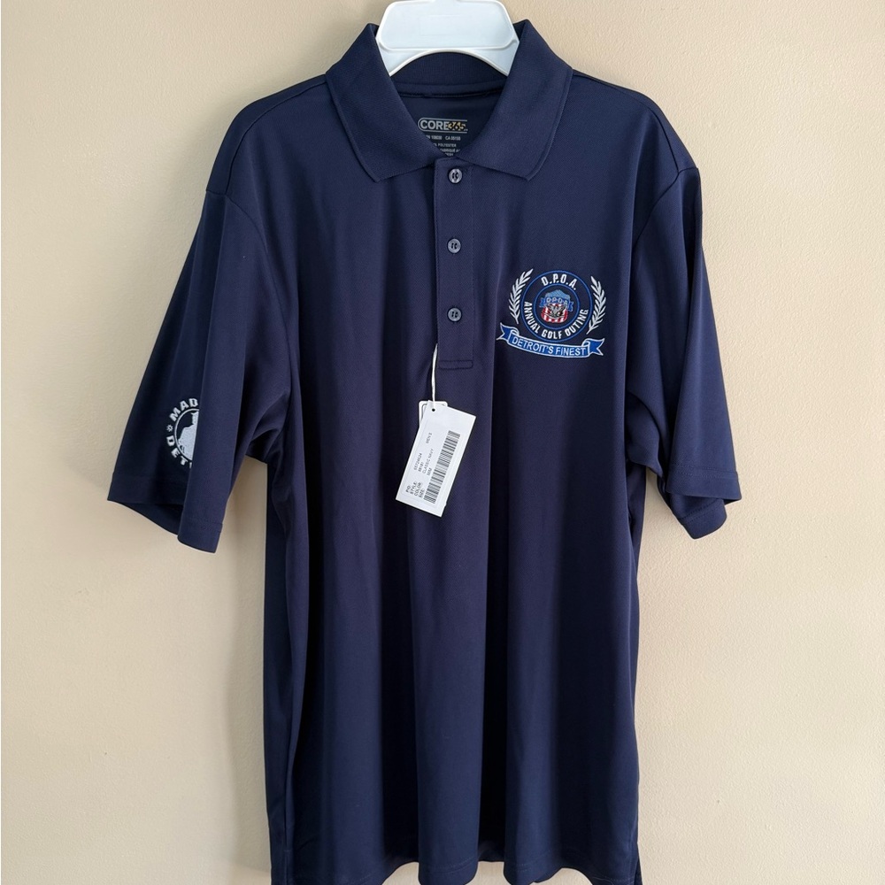 NWT Navy men’s Polo golf Shirt